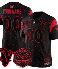 Los Angeles Rams ‘Stranger Things Edition’ Custom Football Jersey