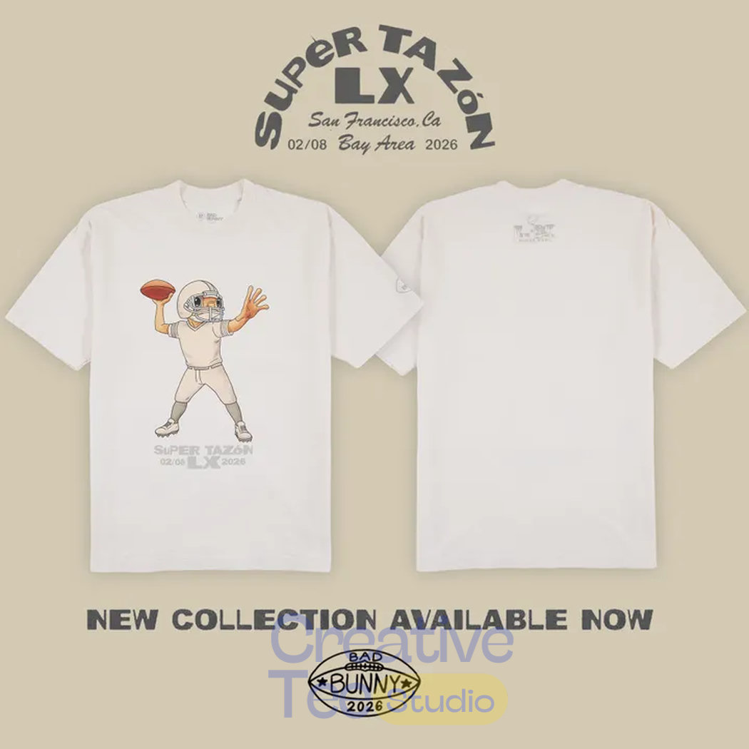 Bad Bunny x Super Tazón - Concho T-Shirt Bad Bunny x Super Tazón - Concho T-Shirt