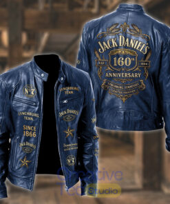 Jack Daniel’s 160th Anniversary Leather Jacket