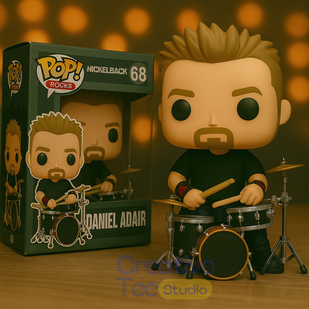 Nickelback Commemorative Pop Figure Nickelback Commemorative Pop Figure