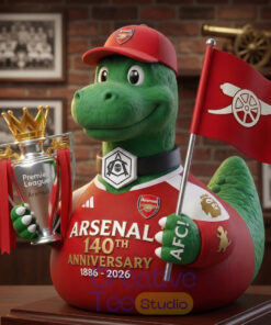 Arsenal 140th Anniversary “Gunnersaurus Rex” Collectible Duck