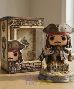 Captain Jack Sparrpw Pirates of the Caribbean 20th Anniversary Pop Figure