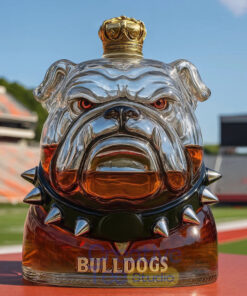 Georgia Bulldogs NCAA Whiskey Bottle