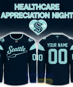 Seattle Kraken Healthcare Appreciation Night 2026 Custom Hockey Jersey