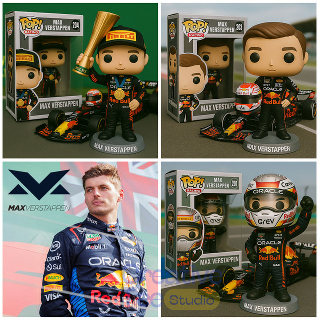Max Verstappen Commemorative Pop Figure Max Verstappen Commemorative Pop Figure