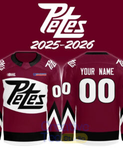 Peterborough Petes 2026 Special New Hockey Jersey