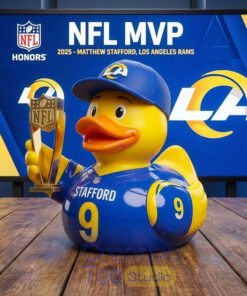 Los Angeles Rams Matthew Stafford First NFL MVP Collectibles Duck
