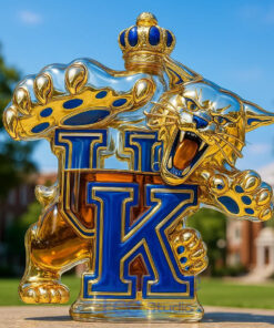 University of Kentucky Wildcats Limited Edition Whiskey Bottle