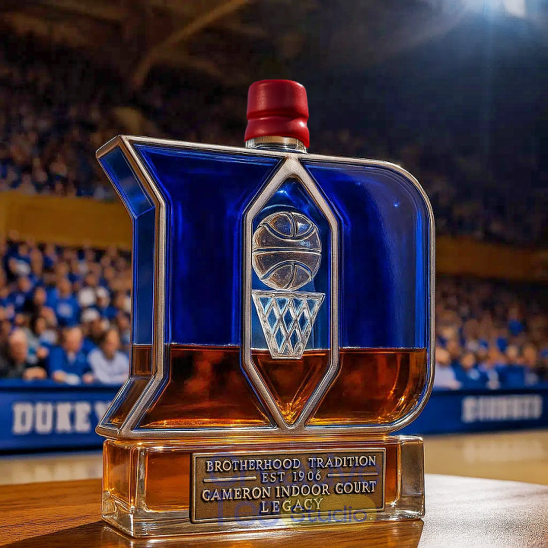 Duke Blue Devils 'Cameron Legacy Pour' Whiskey Bottle Duke Blue Devils 'Cameron Legacy Pour' Whiskey Bottle