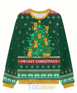 Meowy Christmas Ugly Sweater