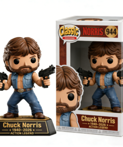 Chuck Norris “The Roundhouse King” Thank You For The Memories POP Figure