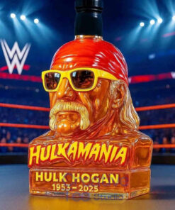 Hulk Hogan 1953 Memorial Limited Edition Whiskey Bottle