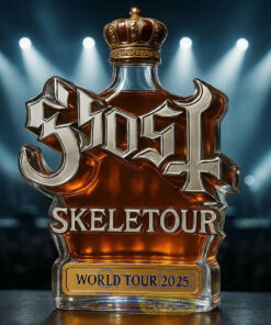 Ghost Band Skeletour World Tour 2025 Limited Edition Whiskey Bottle Ghost Band Skeletour World Tour 2025 Limited Edition Whiskey Bottle