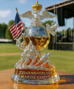 250th Anniversary Marine Corps Commemorative Limited Edition Whiskey Bottle