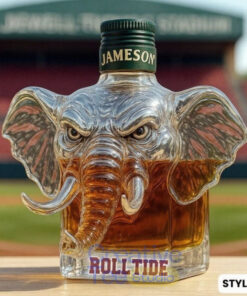 Alabama Crimson Tide Champions Spirit Elephant Whiskey Bottle Alabama Crimson Tide Champions Spirit Elephant Whiskey Bottle