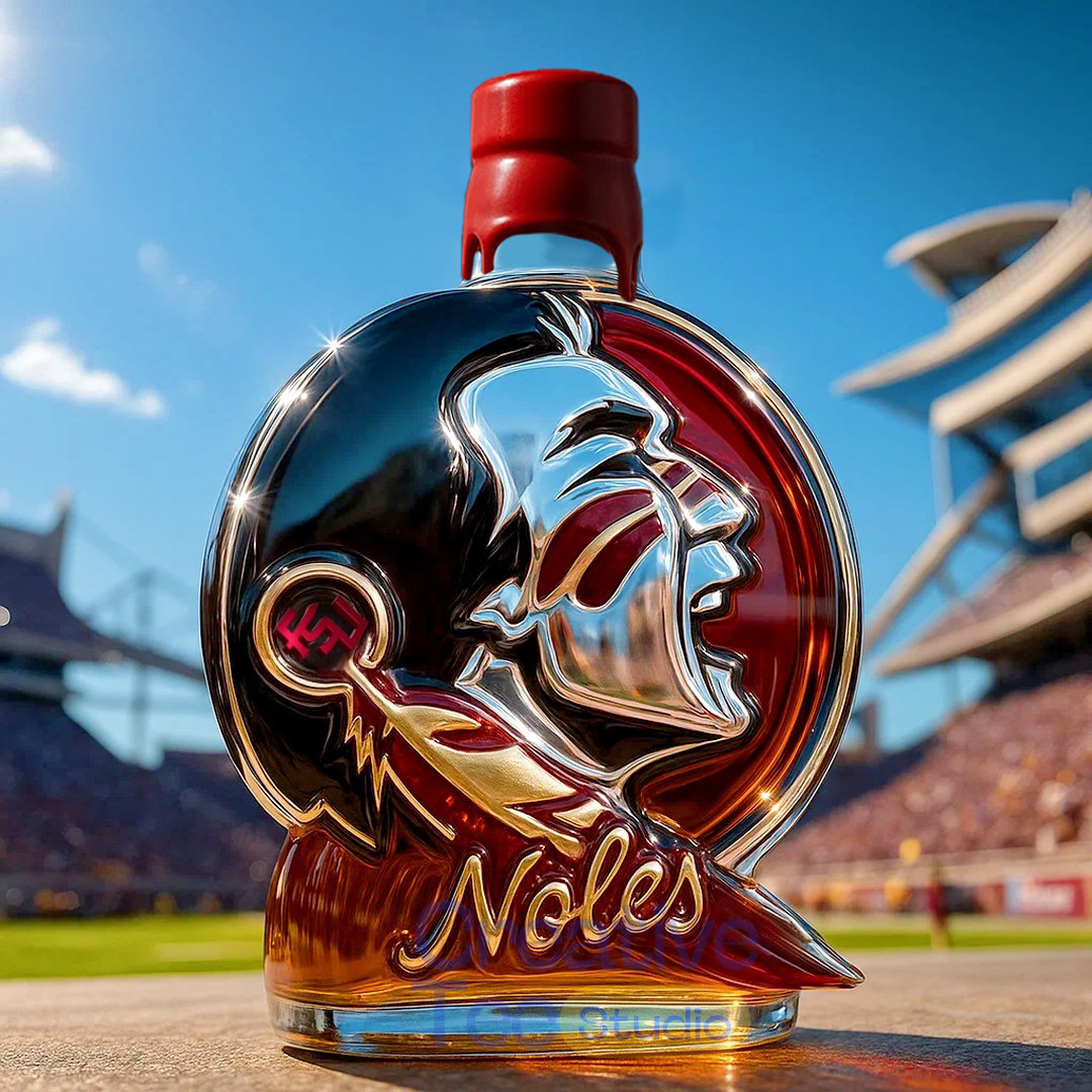 Florida State Seminoles NCAA Limited Edition Whiskey Bottle Florida State Seminoles NCAA Limited Edition Whiskey Bottle