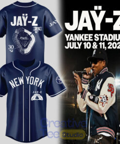 Yankees x Jay-Z Hometown Show 2026 Baseball Jersey