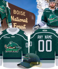 Idaho Steelheads x Boise Bigfoot Custom Hockey Jersey