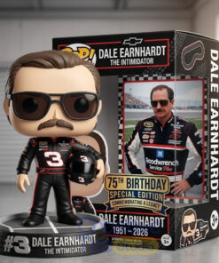 Dale Earnhardt “The Intimidator” 75th Birthday Commemorative Pop Figure