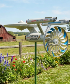 Star Trek: The Original Series 60th Anniversary Garden Wind Spinner