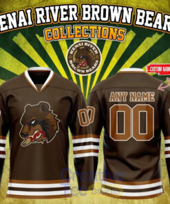 Kenai River Brown Bears 2026 Custom Hockey Jersey