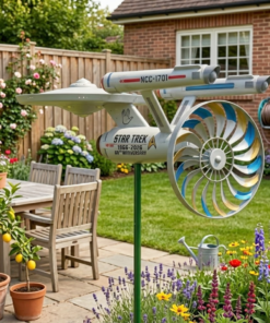 Star Trek: The Original Series 60th Anniversary Garden Wind Spinner