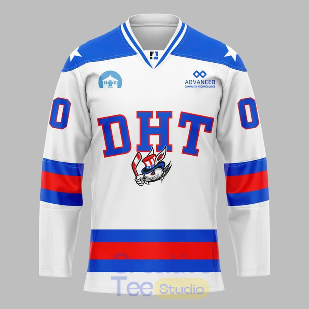 Danbury Hat Tricks Special New 2026 USA Custom Hockey Jersey Danbury Hat Tricks Special New 2026 USA Custom Hockey Jersey