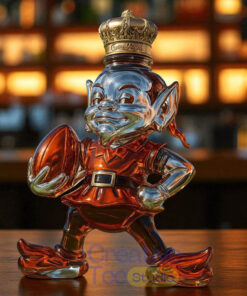 Cleveland Browns ‘Brownie The Elf’ Special Edition Whiskey Bottle