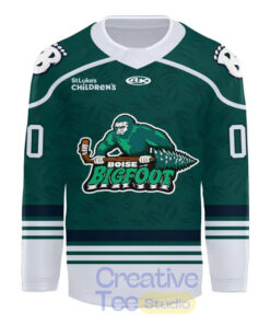 Idaho Steelheads x Boise Bigfoot Custom Hockey Jersey