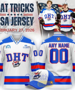 Danbury Hat Tricks Special New 2026 USA Custom Hockey Jersey
