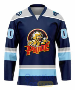 Pee Dee Pride/IceCats Special New 2026 Custom Hockey Jersey