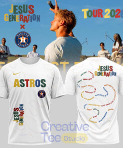 Houston Astros x The Jesus Generation 2026 Tour T-Shirt