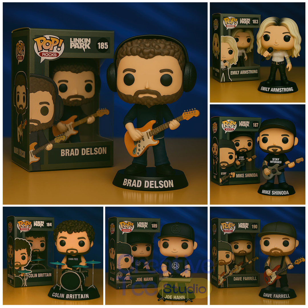 Linkin Park Commemorative Pop Figure Linkin Park Commemorative Pop Figure