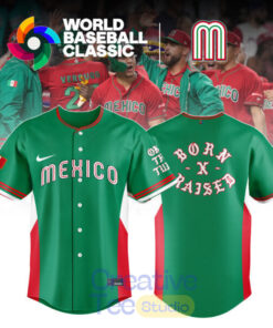Mexico Baseball x Born x Raised 2026 World Baseball Classic Jersey Mexico Baseball x Born x Raised 2026 World Baseball Classic Jersey