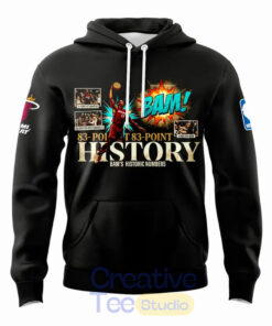 Miami HEAT – Bam Adebayo 83-Point History Limited Hoodie