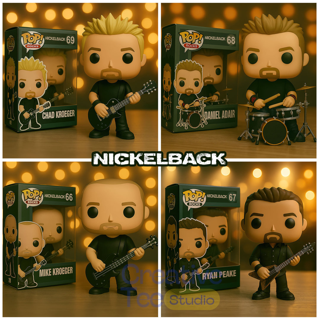 Nickelback Commemorative Pop Figure Nickelback Commemorative Pop Figure