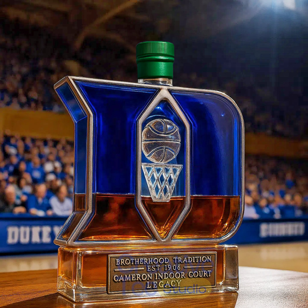Duke Blue Devils 'Cameron Legacy Pour' Whiskey Bottle Duke Blue Devils 'Cameron Legacy Pour' Whiskey Bottle