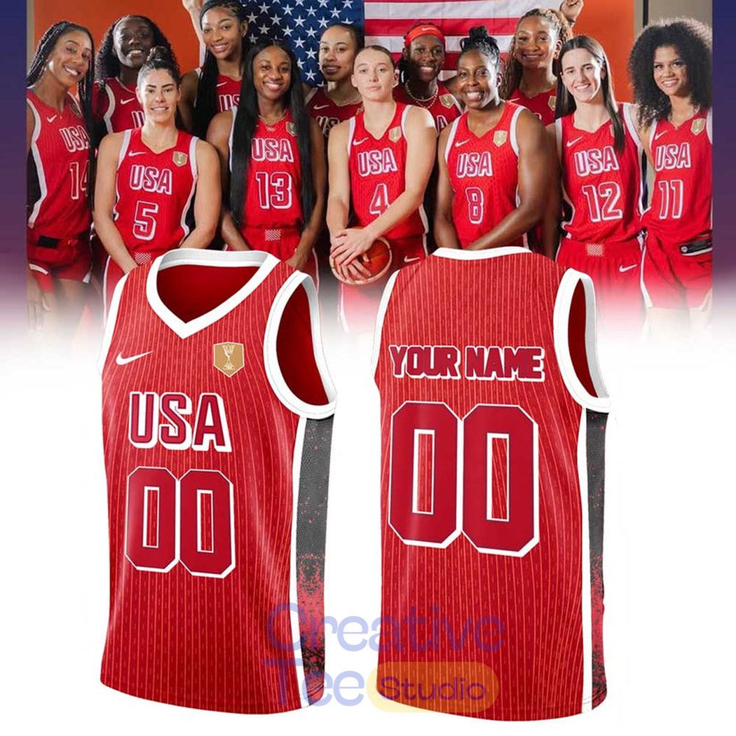 Team USA FIBA Women’s Basketball World Cup 2026 Qualifying Tournament Custom Jersey Team USA FIBA Women’s Basketball World Cup 2026 Qualifying Tournament Custom Jersey