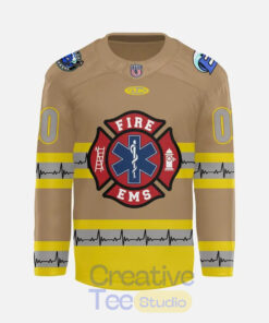 Biloxi Breakers 2026 First Responders Night Custom Hockey Jersey