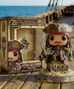 Captain Jack Sparrpw Pirates of the Caribbean 20th Anniversary Pop Figure