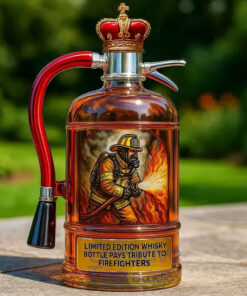 Fire Extinguisher Whisky Bottle Pays Tribute to Firefighters – Limited Edition Fire Extinguisher Whisky Bottle Pays Tribute to Firefighters – Limited Edition