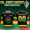 Vernal Oilers 2026 Roosevelt Subway Custom Hockey Jersey