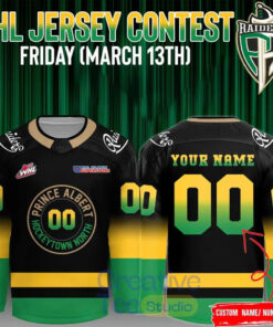 Prince Albert Raiders 2026 New Custom Hockey Jersey