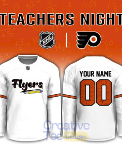 Philadelphia Flyers Teacher Appreciation Night 2026 Custom Hockey Jersey