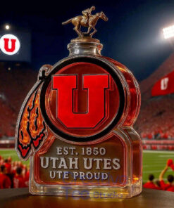Utah Utes ‘Ute Proud’ Limited Edition Whiskey Bottle