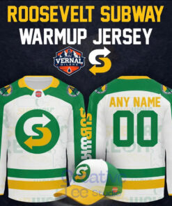 Vernal Oilers 2026 Roosevelt Subway Custom Hockey Jersey