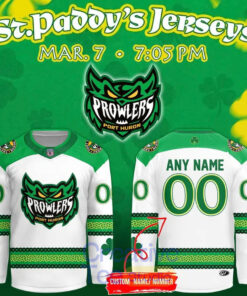Port Huron Prowlers St. Paddy 2026 Custom Hockey Jersey