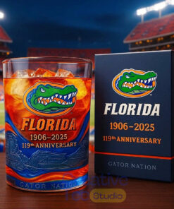 Florida Gators 119th Anniversary Whiskey Glass