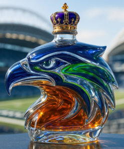 Seattle Seahawks Spirit Limited Edition Whisky Bottle