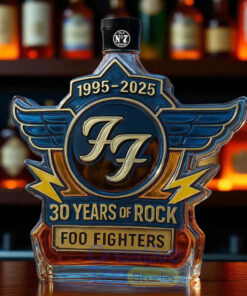 Foo Fighters 30th Anniversary Limited Edition Whiskey Bottle